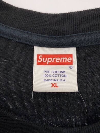 商品画像：Tシャツ/XL/コットン/ブラック 3