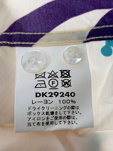 商品画像：長袖シャツ/XXL/レーヨン/CRM/総柄/DK29240 4
