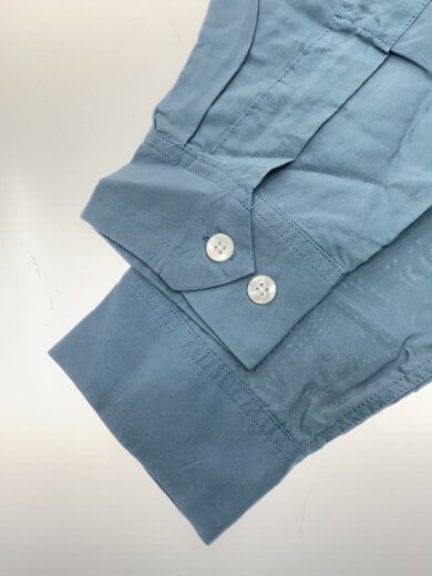 商品画像：長袖シャツ/XXL/レーヨン/BLU/総柄/DK29234 5