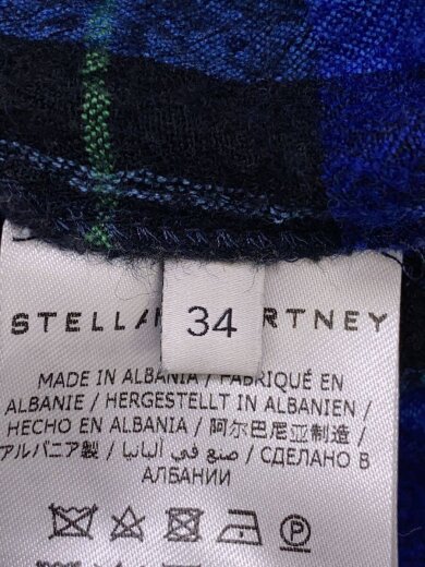 商品画像：シャツ/34/コットン/ブルー/チェック 4