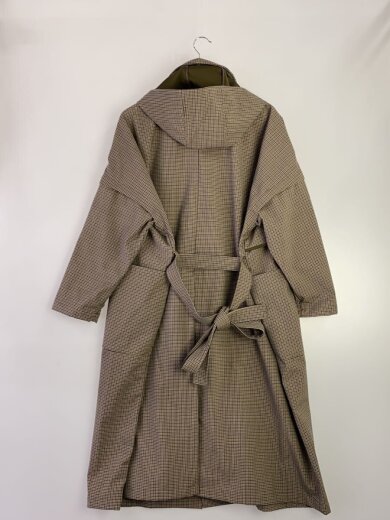 商品画像：コート/S/ウール/BEG/チェック/F2002FCWC00004 2