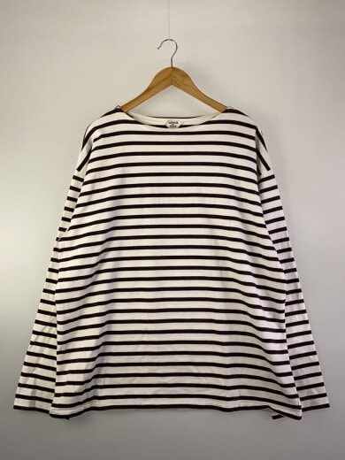 商品画像：長袖Tシャツ/4/コットン/ホワイ/A21AB021E/×IENA/EXCLUSIVE BASQUE SHIRT 1