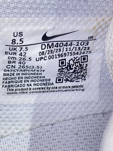 商品画像：ローカットスニーカー/26.5cm/WHT/DM4044-103 5