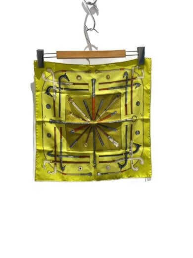 商品画像：スカーフ/シルク/YLW/レディース 1