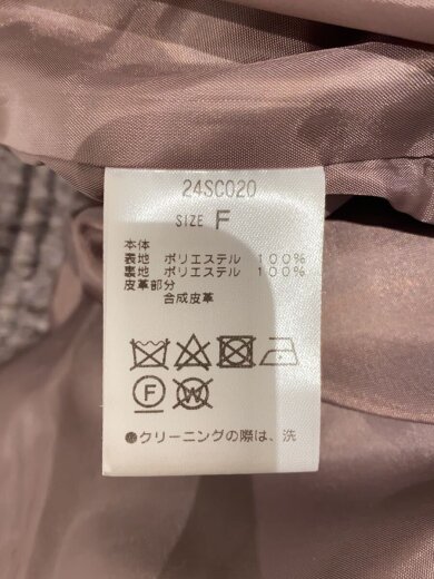 商品画像：chico/ジャケット/FREE/ポリエステル/BRW/24sco20 4