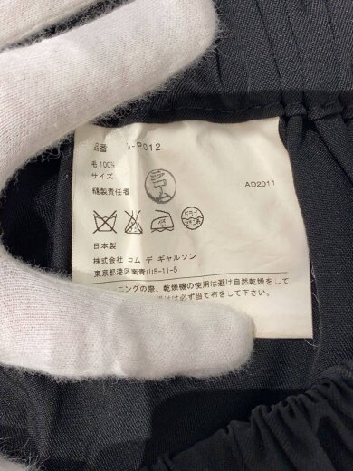 商品画像：ショートサルエルパンツ/--/ウール/BLK/TI-P012 6