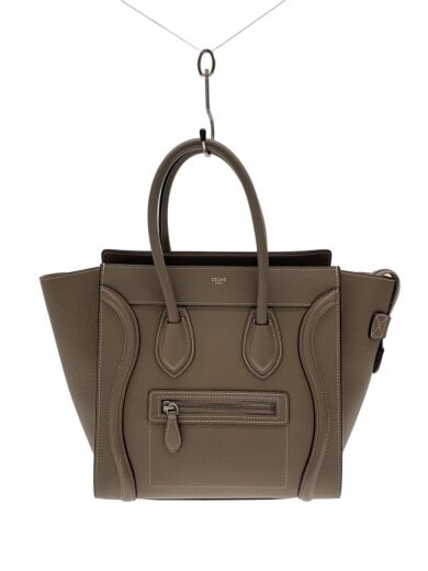 商品画像：ハンドバッグ/レザー/BRW/ラゲージ/マイクロショッパー 1