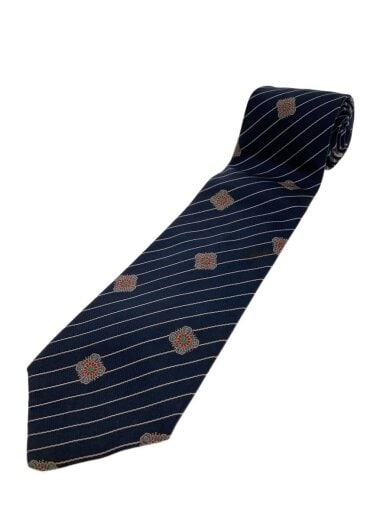 商品画像：ネクタイ/シルク/NVY/メンズ 1