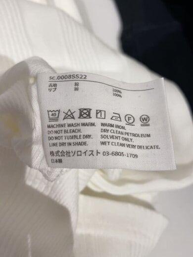 商品画像：タンクトップ/48/コットン/WHT/0008SS22 4