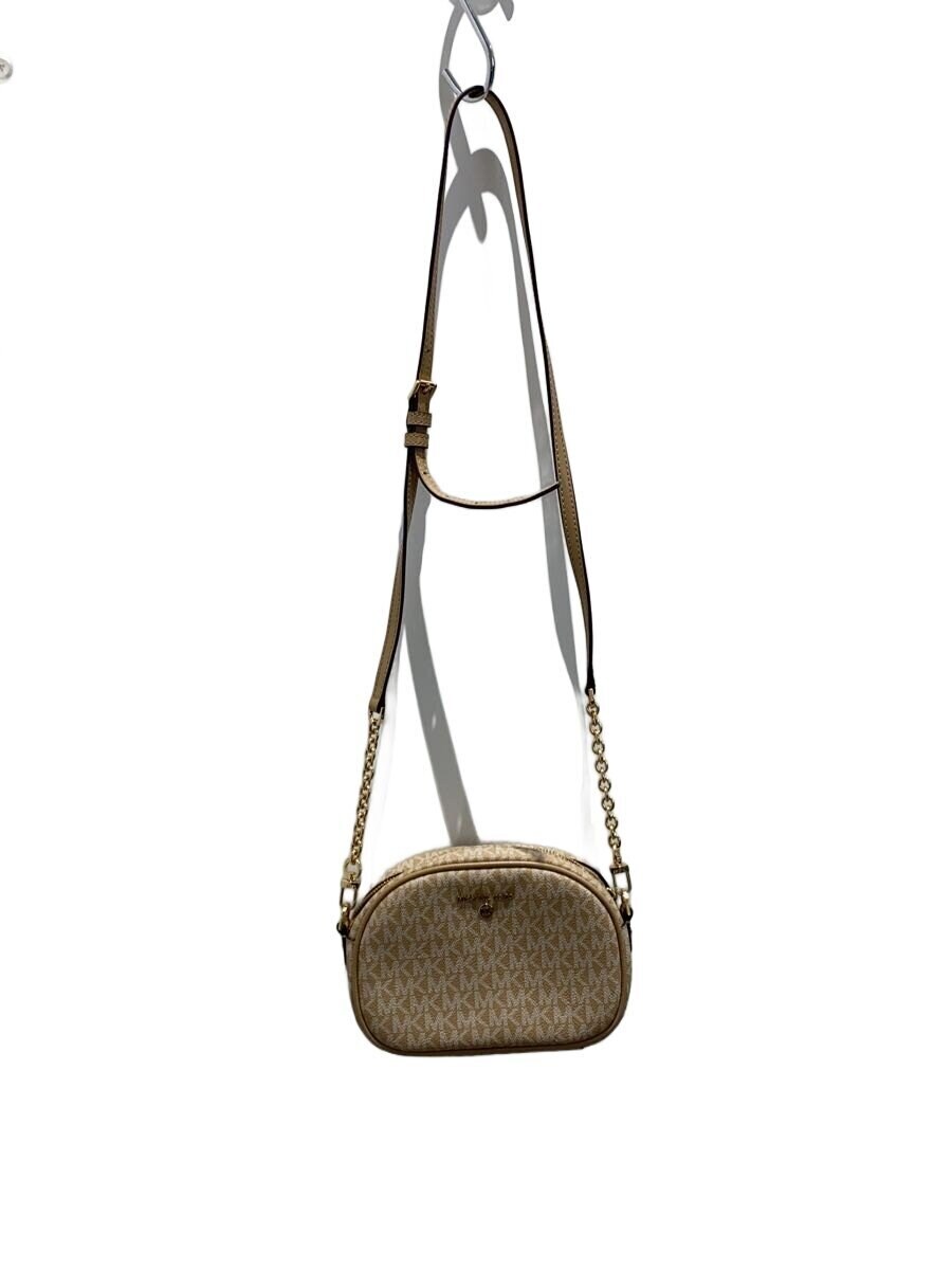 MICHAEL KORS / ショルダーバッグ/レザー/BEG/総柄/32S1GT9C0B