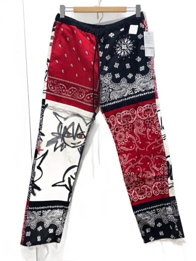 商品画像：ボトム/3/コットン/cotdpt-009-dsm/BANDANA PATCHWORK PANTS/タグ付 1