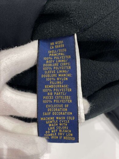 商品画像：ジャケット/S/ポリエステル/BLK/0200011514 4