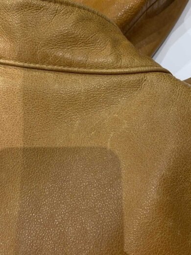 商品画像：old/レザージャケット・ブルゾン/XL/牛革/CML/319-019184 6