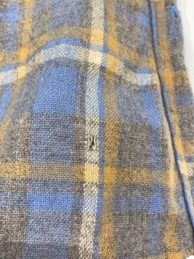 商品画像：長袖シャツ/--/ウール/BLU/チェック 5