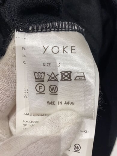 商品画像：ジップパーカー/2/コットン/BLK/YK21SS0218CS-B 4