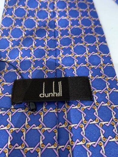 商品画像：ネクタイ/シルク/BLU/総柄/メンズ 2