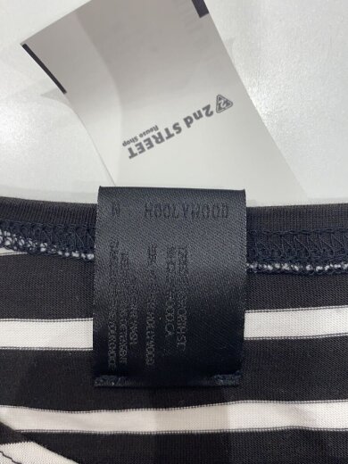 商品画像：Tシャツ/36/コットン/BLK/ボーダー/2231-CS50-066 3