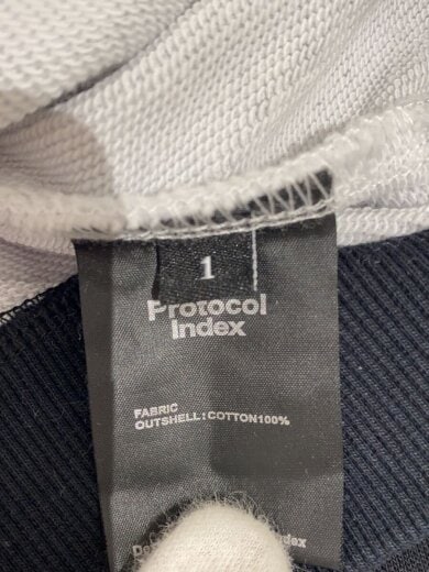 商品画像：BUTTIVORE ZIP HOODIE/prtocol index/パーカー/1/コットン/GRY 4