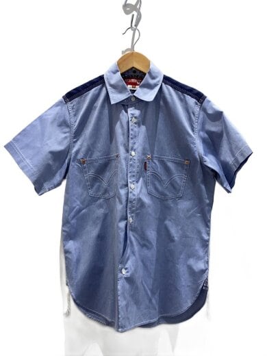 商品画像：×Levis/半袖シャツ/XS/コットン/BLU/wa-b202 1