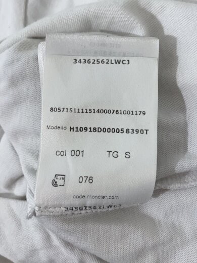 商品画像：長袖Tシャツ/S/コットン/WHT/h10918d00005 4