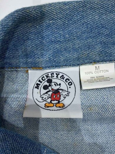 商品画像：mickey&co./Gジャン/M/コットン/BLU 3