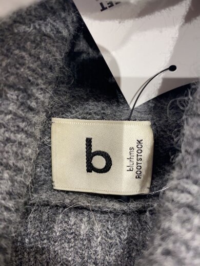 商品画像：Alpaca Wool Knit/ニット・セーター(厚手)/3/ウール/GRY/bROOTS23F37 3