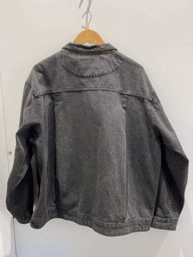 商品画像：DENIM JACKET BLACK/Gジャン/L/デニム/BLK/無地/23FW-JK05 2