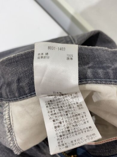 商品画像：ストレートパンツ/XS/デニム/GRY/無地/8031-1403// 6