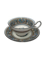 カップ&ソーサー/フロレンティーンターコイズ