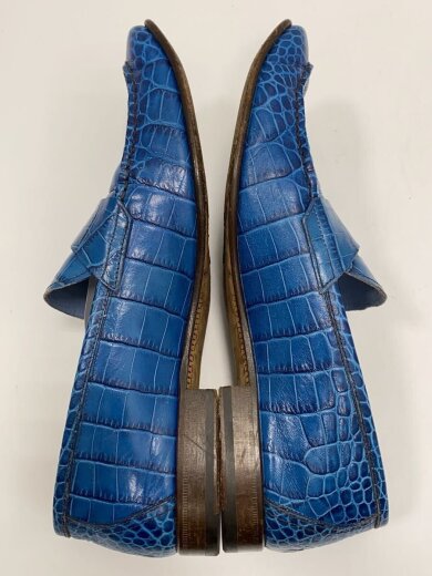 商品画像：CARLO PAZOLINI/ローファー/41/BLU/レザー 8