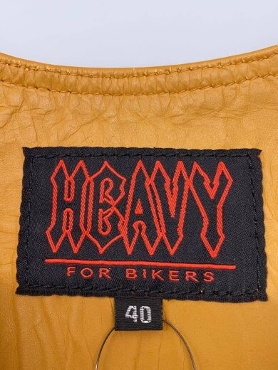 商品画像：HEAVY FOR BIKERS/ベスト/40/レザー/CML 3