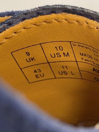 商品画像：シューズ/UK9/NVY/スウェード/22739 5