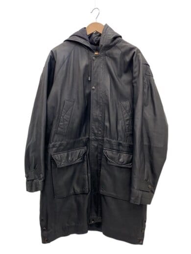 商品画像：PHASE 2/レザージャケット・ブルゾン/XL/レザー/BLK/無地 1