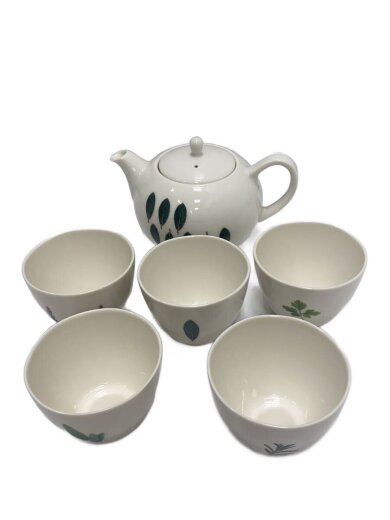 商品画像：カップ&ソーサー/6点セット/急須付き 1