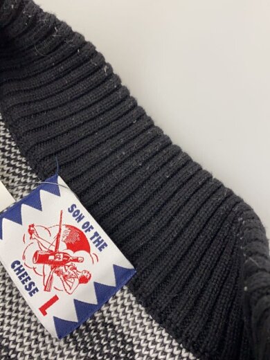 商品画像：カーディガン(厚手)/L/コットン/WHT/総柄/SC2220-CT03/22AW/Dada Cardiga 6