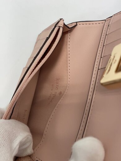 商品画像：2つ折り財布/レザー/BEG/レディース/KF534 7