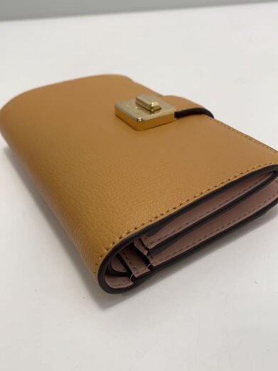 商品画像：2つ折り財布/レザー/BEG/レディース/KF534 8