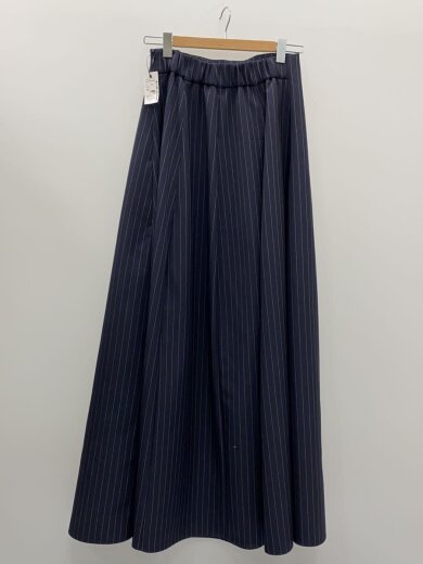 商品画像：ロングスカート/FREE/ポリエステル/NVY/ストライプ 2