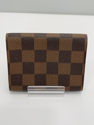 商品画像：アンヴェロップ・カルト・ドゥ・ヴィジット_ダミエ・エベヌ/--/BRW/メンズ 2