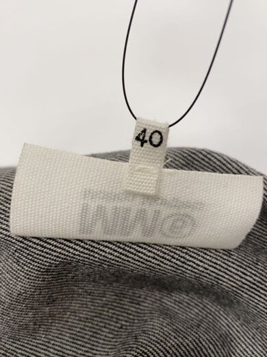 商品画像：デニムポンチョ/40/コットン/BLK/無地/S32NC0618 S30652/イタリア製// 4