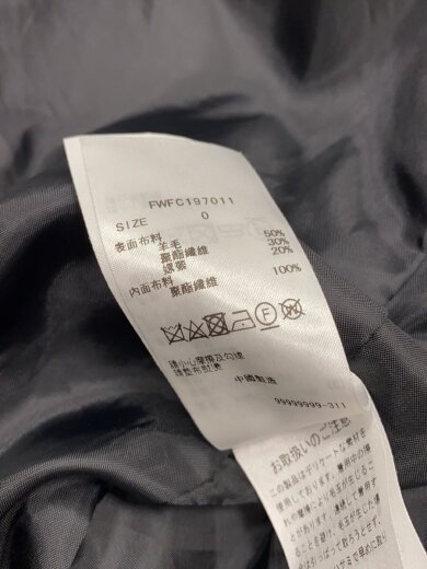商品画像：コート/0/ウール/BLK 5