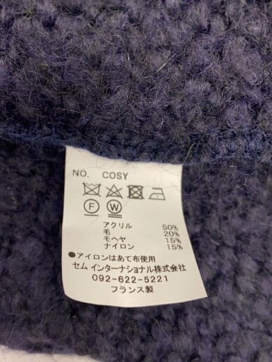 商品画像：カーディガン(厚手)/--/アクリル/NVY// 5
