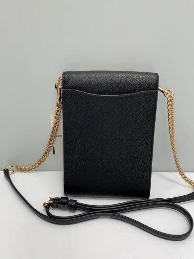 商品画像：ショルダーバッグ/レザー/BLK/スマホ 2