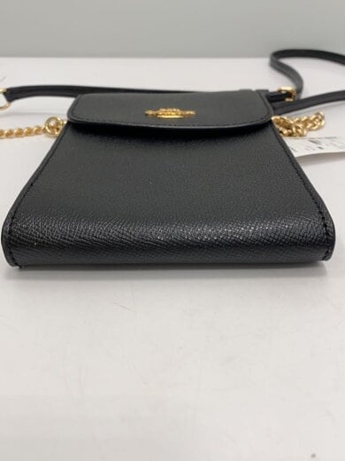 商品画像：ショルダーバッグ/レザー/BLK/スマホ 3