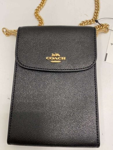 商品画像：ショルダーバッグ/レザー/BLK/スマホ 7