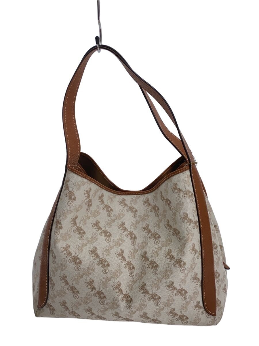 COACH / ハンドバッグ/PVC/WHT/総柄