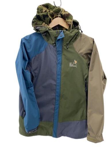商品画像：3wayマウンテンパーカ/L/ポリエステル/マルチカラー/370222 1