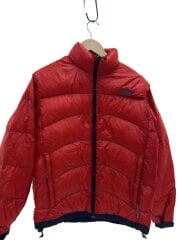 ダウンジャケット/L/ナイロン/RED/nd18200