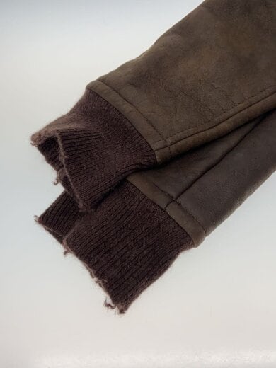 商品画像：レザージャケット・ブルゾン/42/羊革/BRW/無地/XY832584 5