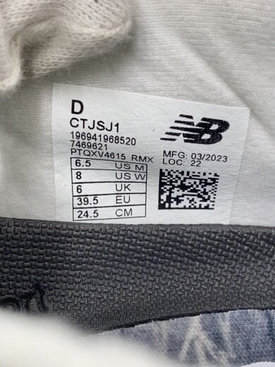 商品画像：ローカットスニーカー/24.5cm/WHT/CTJSJ1 5